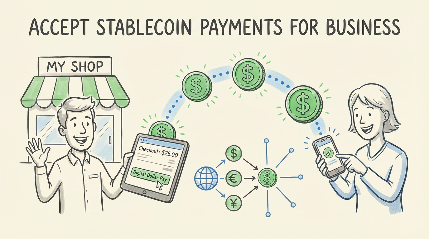 How to Accept Stablecoin Payments: A Complete Guide for Businesses in 2025