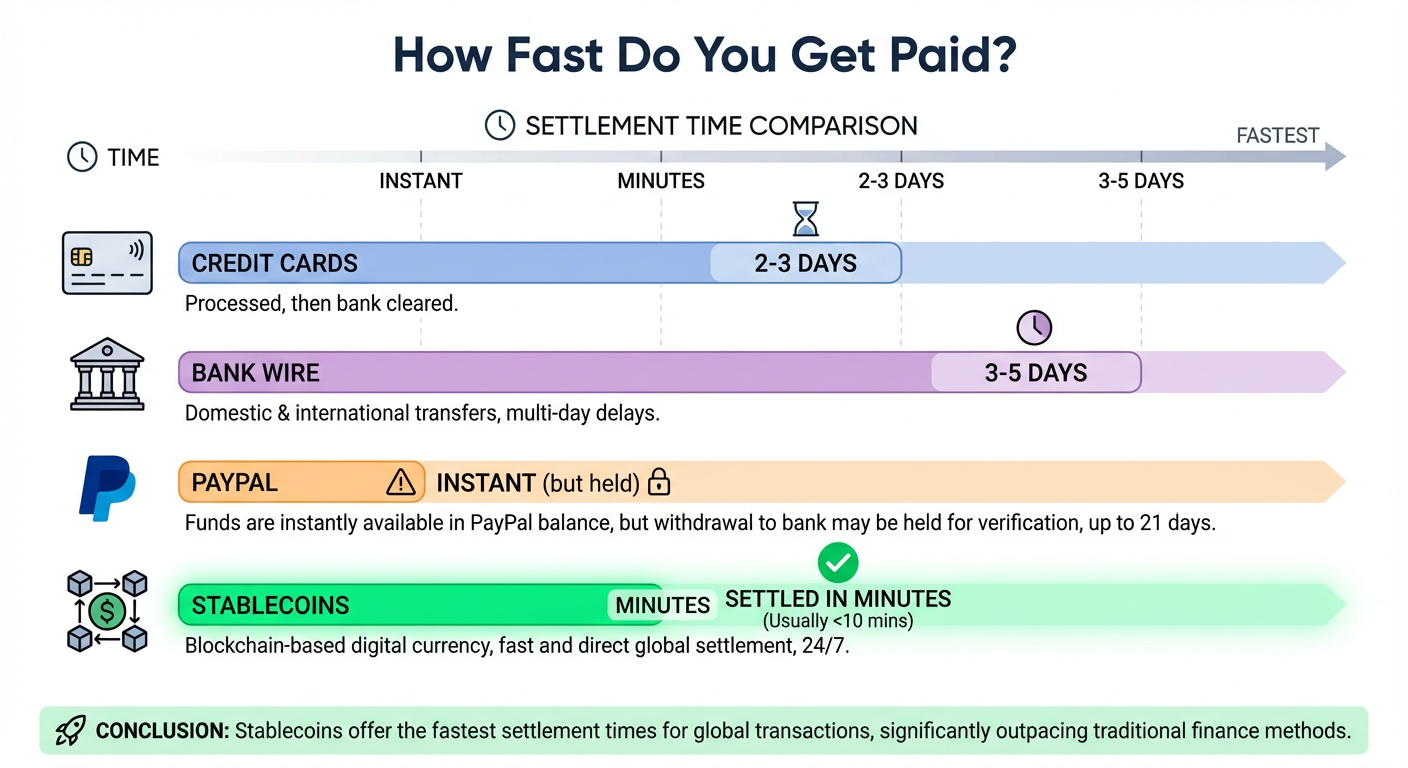 Settlement Time Comparison