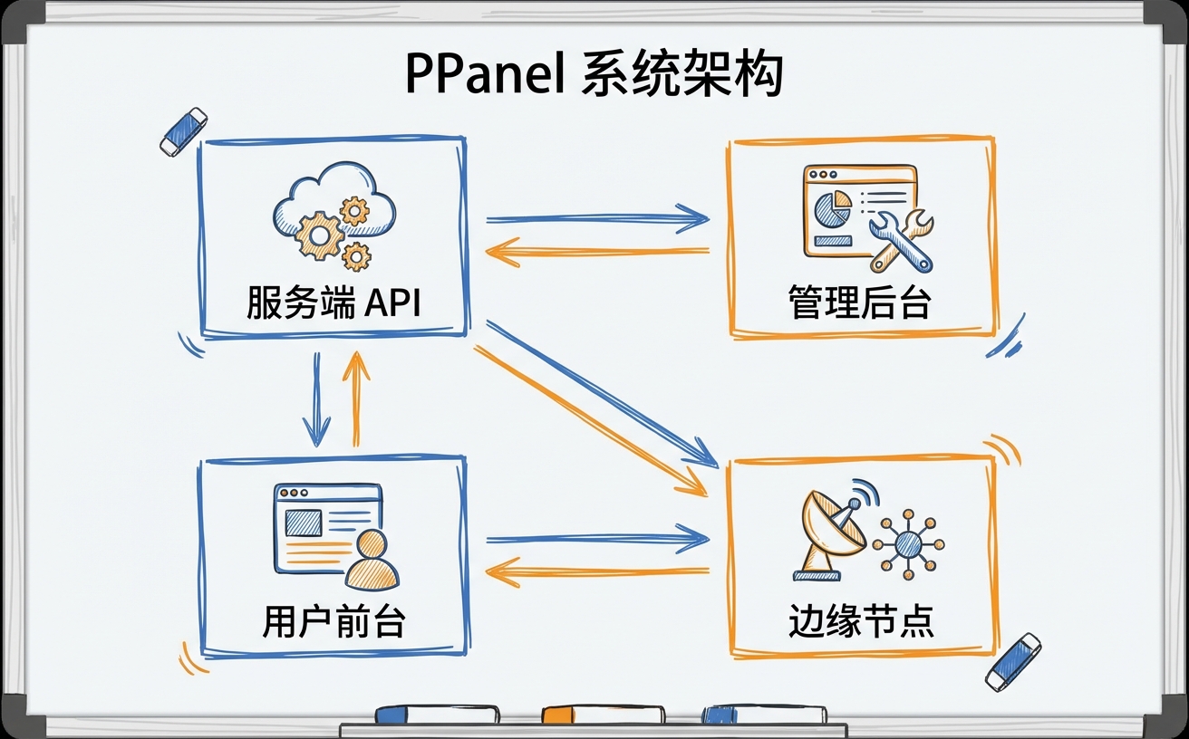 PPanel 架构图